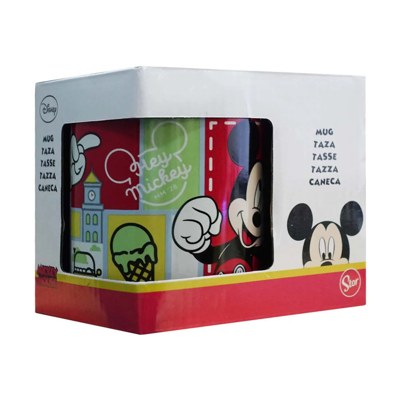 Hey Mickey Mouse Ceramic Mug - كأس